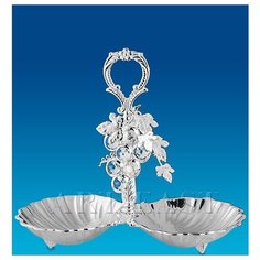 Конфетница Виноград посеребр. (Юнион) AR-1380 113-602782 Crystal Temptations