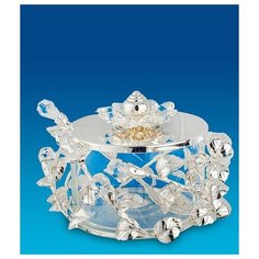Сахарница Вьюнок посеребр. (Юнион) AR-1381 113-602783 Crystal Temptations