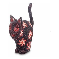 Фигурка Дикий кот (батик, о.Ява) 16 см 10-026 113-402392 Decor & Gift