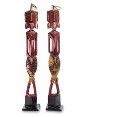 Статуэтка Асмат набор из двух, 100 см 22-076 113-403164 Decor & Gift