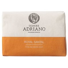 Мыло для лица и бороды Сантал "Royal santal" SIGNORE ADRIANO 90гр.