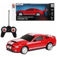 Машина р/у Пламенный мотор 1:24, Ford Shelby GT500, красный (870523)