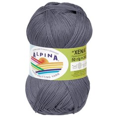 Пряжа Alpina Xenia, 100% мерсеризованный хлопок, 10*50 г, 240+-10 м ("XENIA")