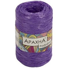 Пряжа ARACHNA Raffia, 100% полипропилен, 5*50+-10 г, 200+-12 м