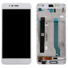 Дисплей с тачскрином Asus ZenFone 3 Max ZC520TL (X008D) в рамке белый
