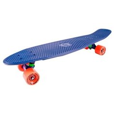 Скейтборд пластиковый Classic 27 blue 1/4 Tech Team