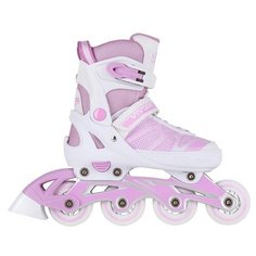 Рол.коньки Vivian р.37-40 (M) фиолетовый 1/6 Tech Team