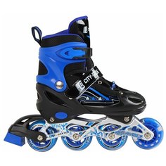 "CITY-RIDE" Роликовые коньки, PU кол, р. (34-38)