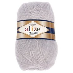 Пряжа ALIZE "Angora real 40", 480 м*100 г, 52 талая вода