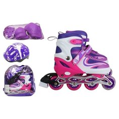 Коньки ролик. Navigator, кол PVC, в комплекте с за