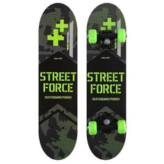 ONLITOP Скейтборд подростковый STREET FORCE 62х16 см, колёса PVC d=50 мм