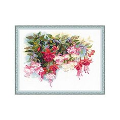 Набор для вышивания "RIOLIS" "Сотвори Сама" 1398 "Фуксия" 40 х 30 см Риолис