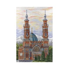 Набор для вышивания "М.П.Студия" НВ №89 №563 "Владикавказская соборная мечеть" 30 х 20 см