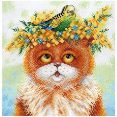 Набор для вышивания "М.П.Студия" НВ №114 №739 "История одной дружбы" 20 х 20 см