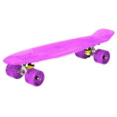 Скейтборд "Lamborghini" прозрачный, дека: PP с LED 1/8 Tech Team