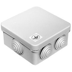 Коробка уравнивания потенциалов Промрукав (40-0210-У) для открытой установки 80х80х40 мм 7 вводов серая IP55 безгалогенная