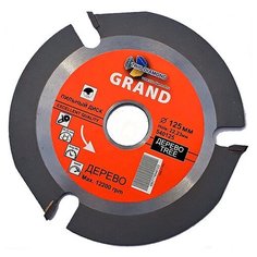 Диск пильный по дереву для УШМ Trio-Diamond 125х22,2х3,75 мм 3 зуба