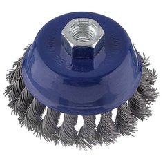 Корщетка для УШМ Практика (032-478) витая жесткая чашеобразная d90 мм M14