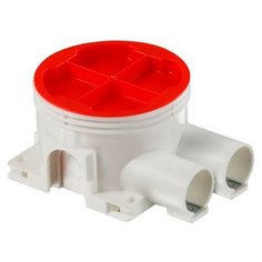 Коробка распределительная ABB d71х47 мм 2 ввода IP44 непрозрачная крышка безгалогенная