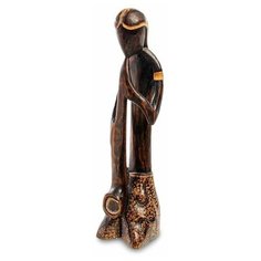 Статуэтка абстракция-трубка 30 см В1-0465 113-401122 Decor & Gift
