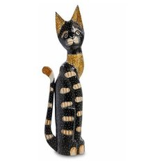 Статуэтка Кошка 60 см (албезия, о. Бали) 99-118 113-403939 Decor & Gift