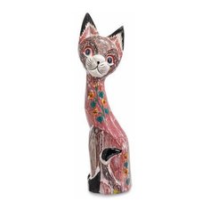 Статуэтка Кошка 40 см (албезия, о.Бали) 99-106 113-403927 Decor & Gift