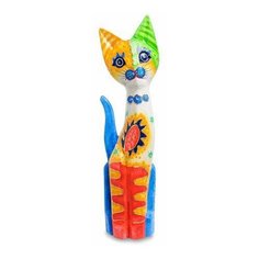 Статуэтка Кошка 40 см (албезия, о.Бали) 99-273 113-404094 Decor & Gift