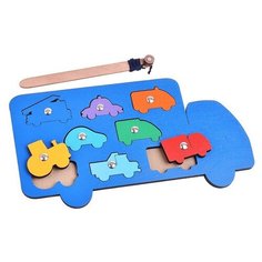 Игра с магнитами Машины Smile Decor