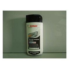 Полироль кузова цветной белый 500мл с тонир. карандашом, воском NanoPro (SONAX)