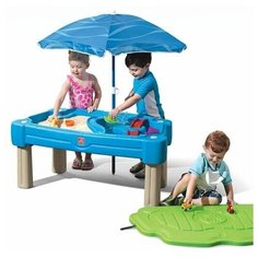 Step 2 Столик для игр с песком и водой (синий) Step2