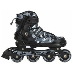 "CITY-RIDE" Роликовые коньки, PU кол, р. (39-43)