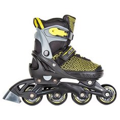 Рол.коньки Deco р.29-32 (XS) желтый 1/6 Tech Team