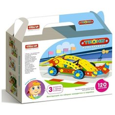 STELLAR Конструктор «Техно» Болид, 120 деталей Стеллар