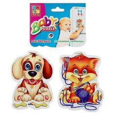 Vladi Toys Магнитный пазл «Домашние любимцы