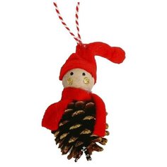 Школа талантов Набор для творчества - создай ёлочное украшение «Человечек»