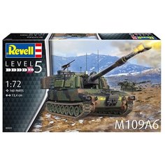 "Revell" 03331 Модель сборная Американская самоходная артиллерийская установка M109A6 1/72