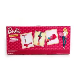 183279 самокат BARBIE. Трехколесный, рама-пласти Tech Team