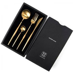 Xiaomi Набор столовых приборов Xiaomi Stainless Steel Modern Flatware Set (Gold)