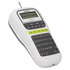 Термотрансферный принтер этикеток Brother PT-H110 черный/белый