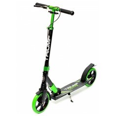 Городской самокат Triumf Active SKL-046, зеленый/черный