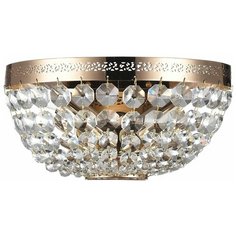 Настенный светильник MAYTONI Ottilia DIA700-WL-02-G, E14, 120 Вт, кол-во ламп: 2 шт., цвет арматуры: золотой, цвет плафона: разноцветный
