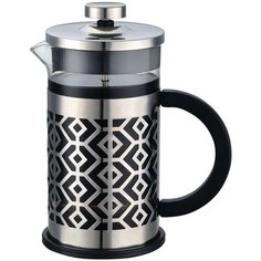 Френч-пресс Kelli KL-3074 (0,35 л) серебристый/черный