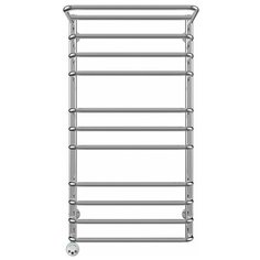 Электрический полотенцесушитель Terminus Полка П11 500x956 4660059921051 с полкой Хром