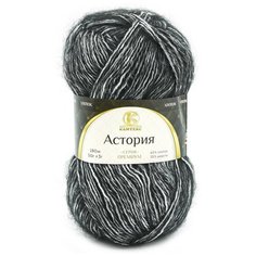 Пряжа Камтекс Астория 50гр. 180м. (65% хлопок, 35% шерсть) (405 меланж 6), 5 мотков