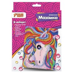 Алмазная мозаика Color Puppy "Радужная лошадка", 17*21 см (70015)