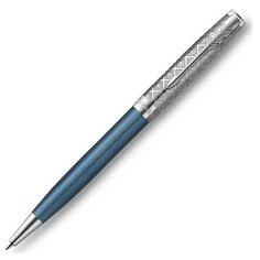 Parker Sonnet Premium K537 Metal Blue CT, M (2119649)