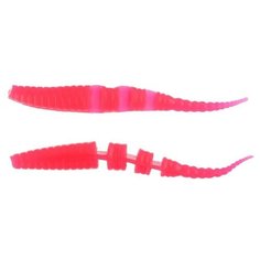 Силиконовая приманка VIKING «Полярник» 63 мм, цвет розовый флуоресцентный, краб