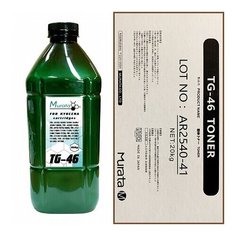 Тонер Green Line тип TG-46 Универсал для KYOCERA TK-18,100; TK-110,120; TK-130,140; TK-160,170; TK-55,65; TK-475, 485; TK-1130, 1140 фл,900гр, MURATA ATM