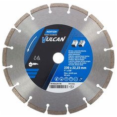 Диск алмазный универсальный Norton Universal с сегментированной кромкой 230x22.2 мм