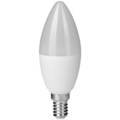 Лампа светодиодная Osram E14 220-240 В 6.5 Вт свеча матовая 550 лм нейтральный белый свет
